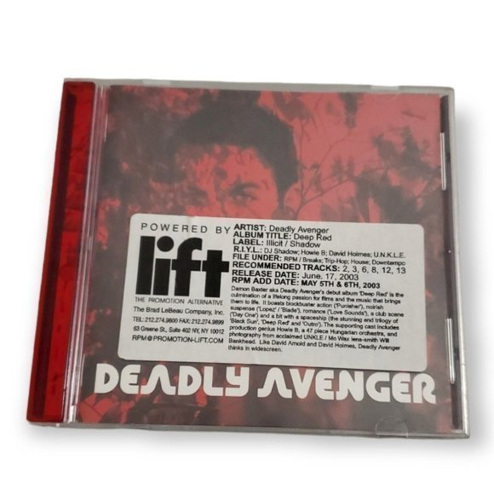 Deadly Avenger - Deep Red [2003 Promotional CD]‎